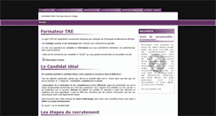 Desktop Screenshot of formateur-tre.net